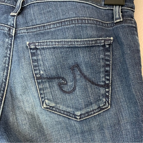 AG Adriano Goldschmied the Stevie Ankle slim straight leg‎ blue jean. Size 28R - Picture 10 of 11